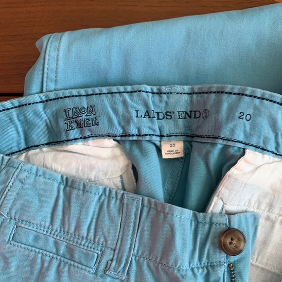 Lands End TKNEE Cadet TWL Pant Size 20 NWT Color Calm Sea - Picture 7 of 7